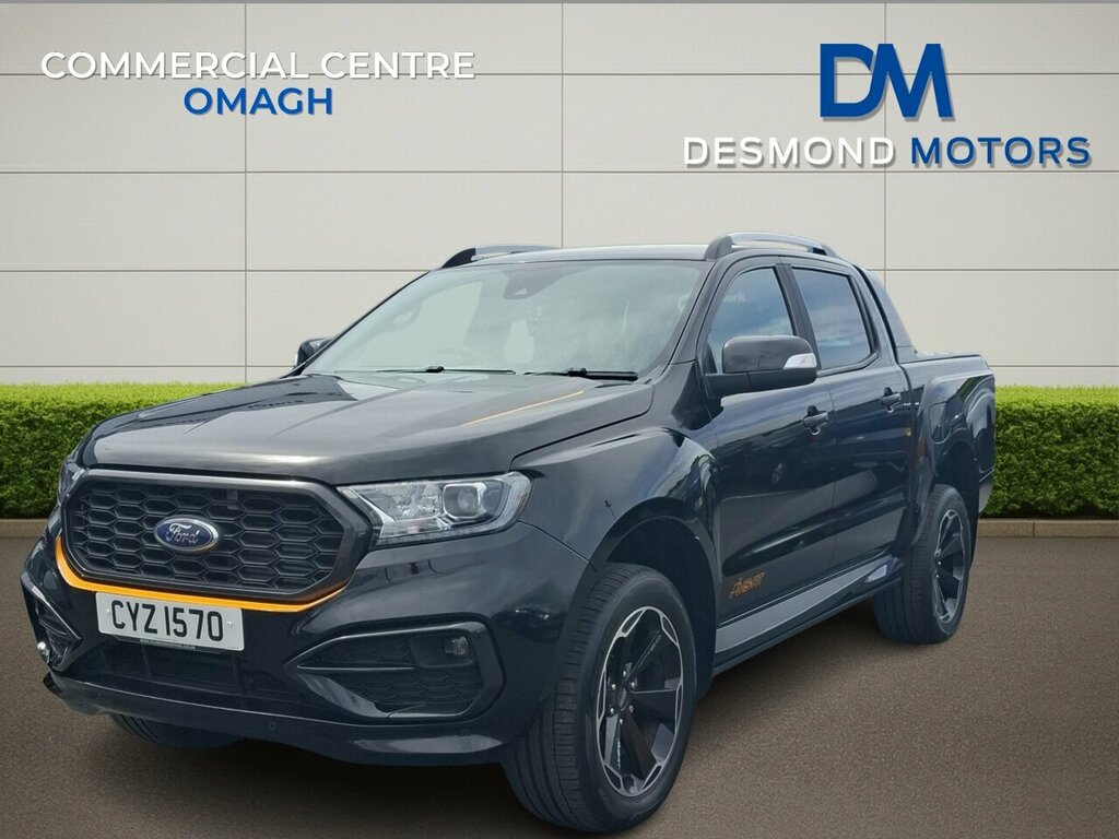 Ford Ranger Msrt Ltd Ed Side Steps Carbon Fire Grill Black #3