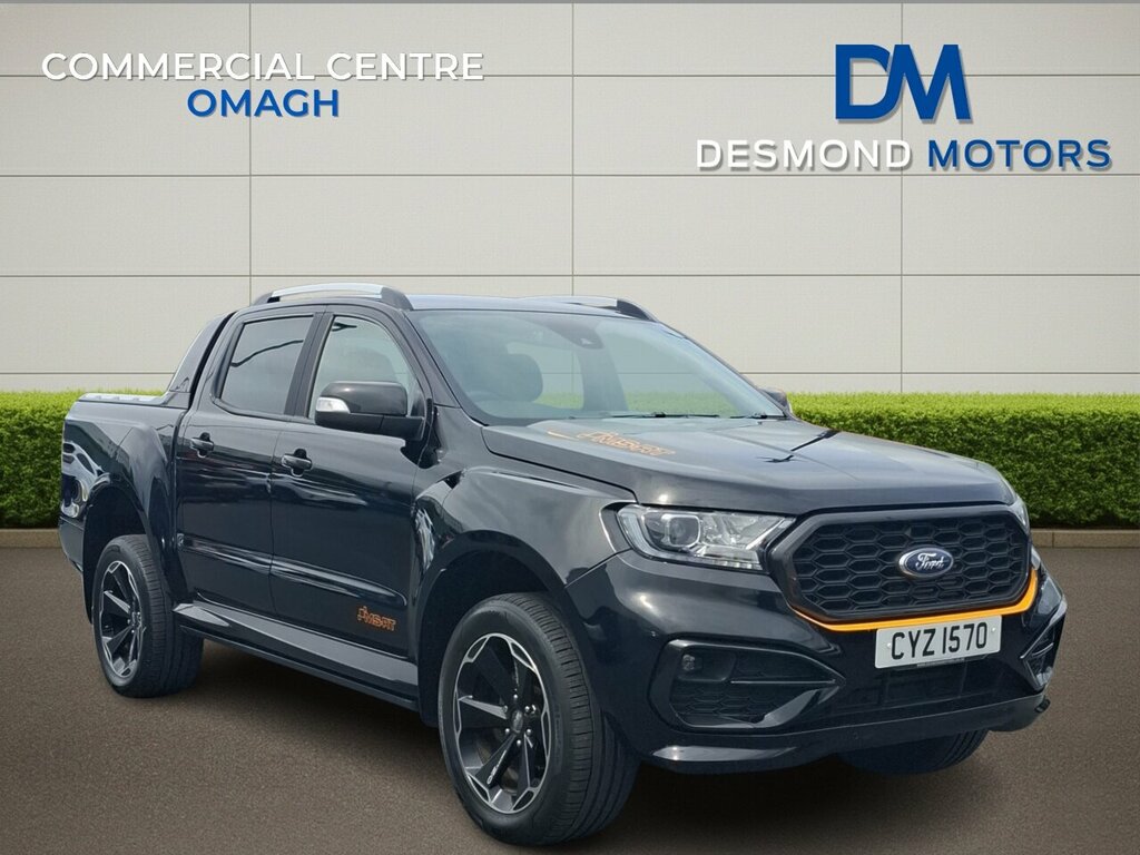Ford Ranger Msrt Ltd Ed Side Steps Carbon Fire Grill Black