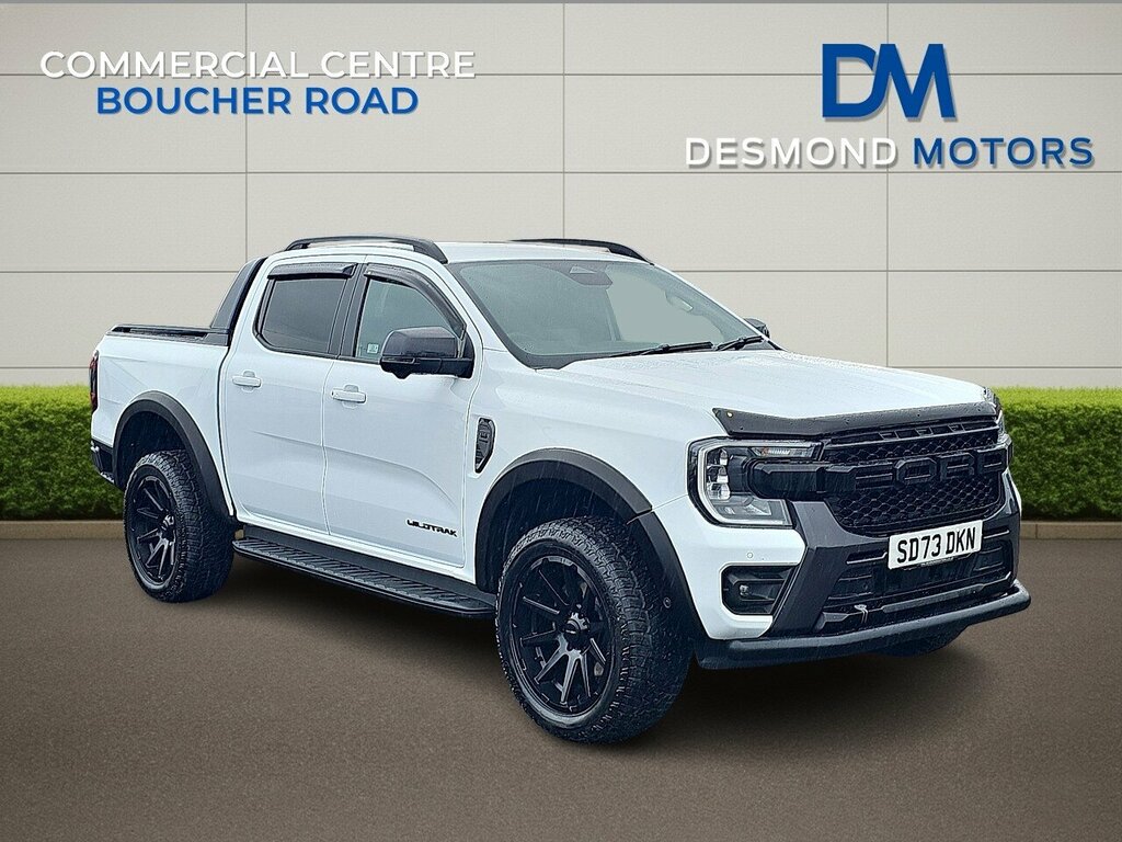 Ford Ranger Wildtrak Ecoblue 4X4 A White