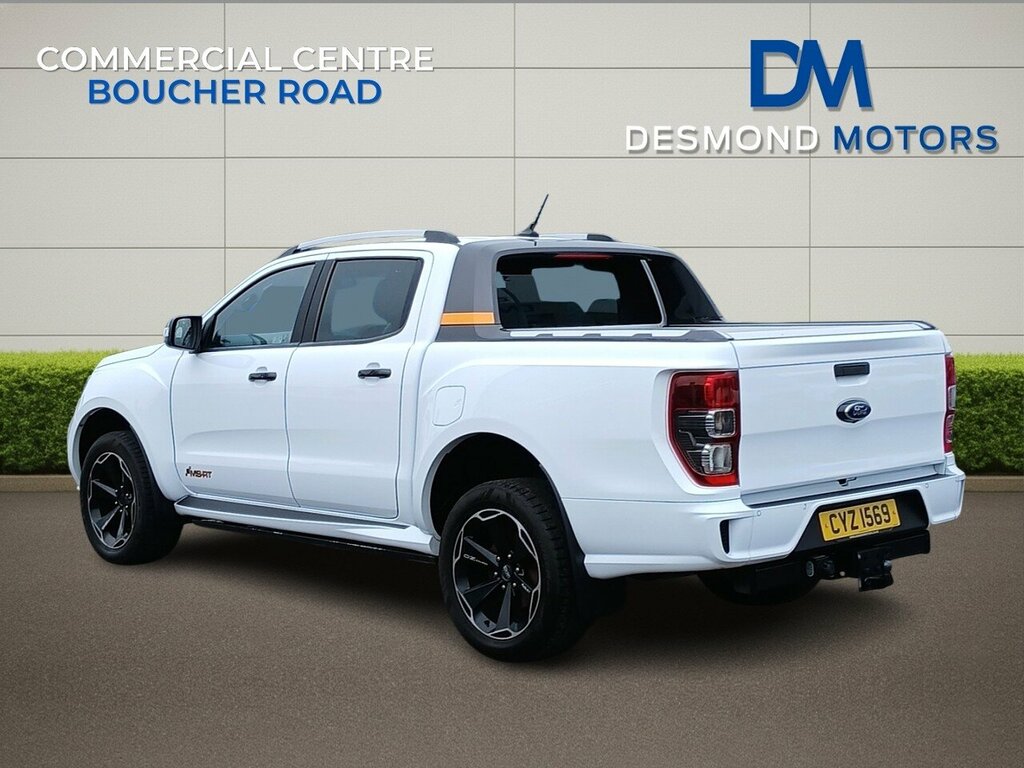 Ford Ranger Msrt Limtied Ed Side Steps Fully Loaded CYZ1569 White #2