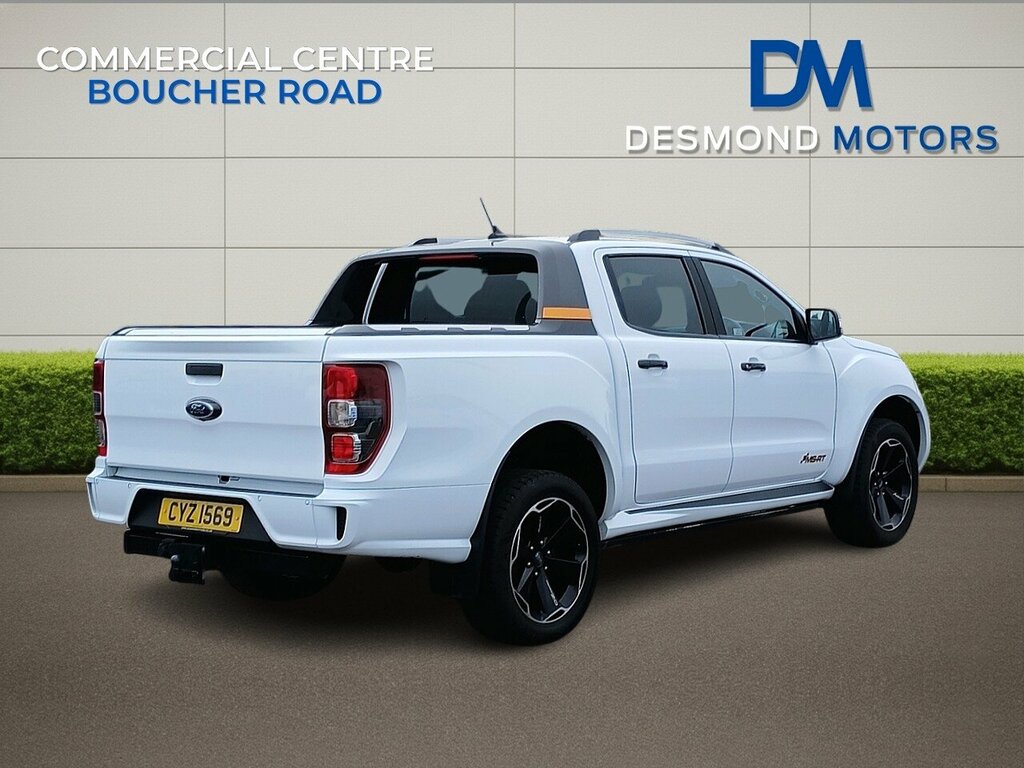 Ford Ranger Msrt Limtied Ed Side Steps Fully Loaded CYZ1569 White #6