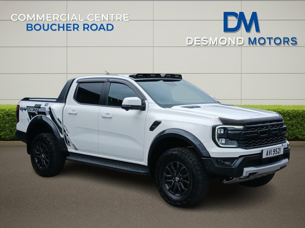 Ford Ranger Raptor 2.0 With Light Pod And Raptor Pack White