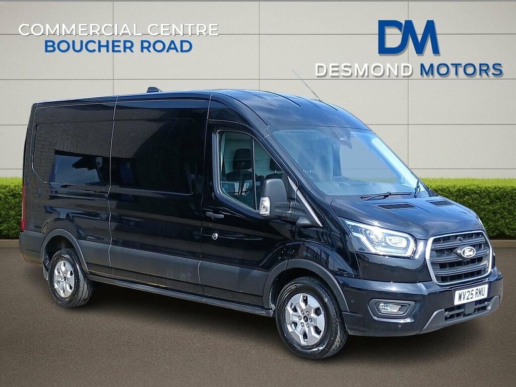 Ford Transit Custom 350 Limited Ecoblue A Black