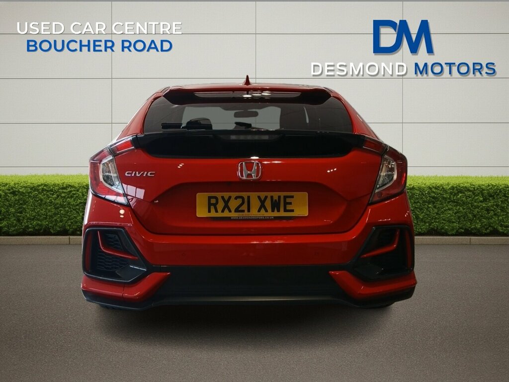 Honda Civic Sr Vtec Cvt RX21XWE Red #6