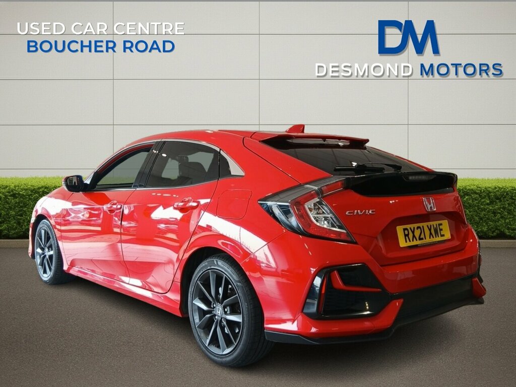 Honda Civic Sr Vtec Cvt RX21XWE Red #2