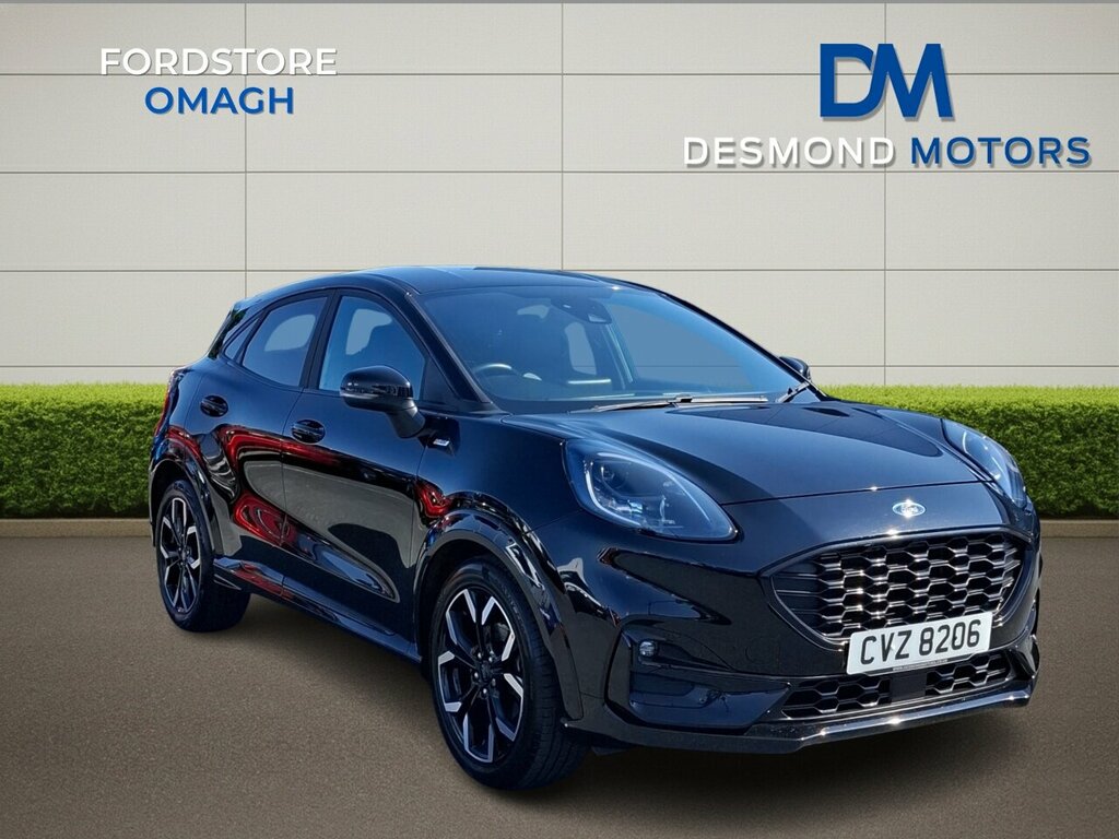 Ford Puma St-line X 1.0L Ecoboost 155Ps Mhev 6 Speed Black