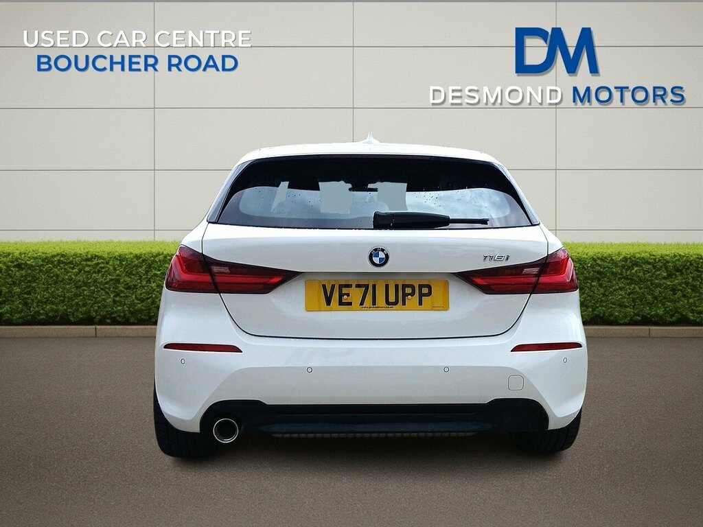 BMW 1 Series Sport White #6