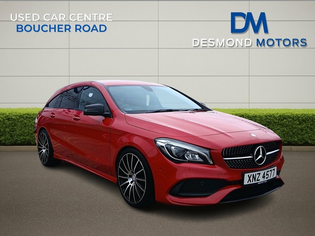 Mercedes-Benz CLA Class 180 Amg Line Red