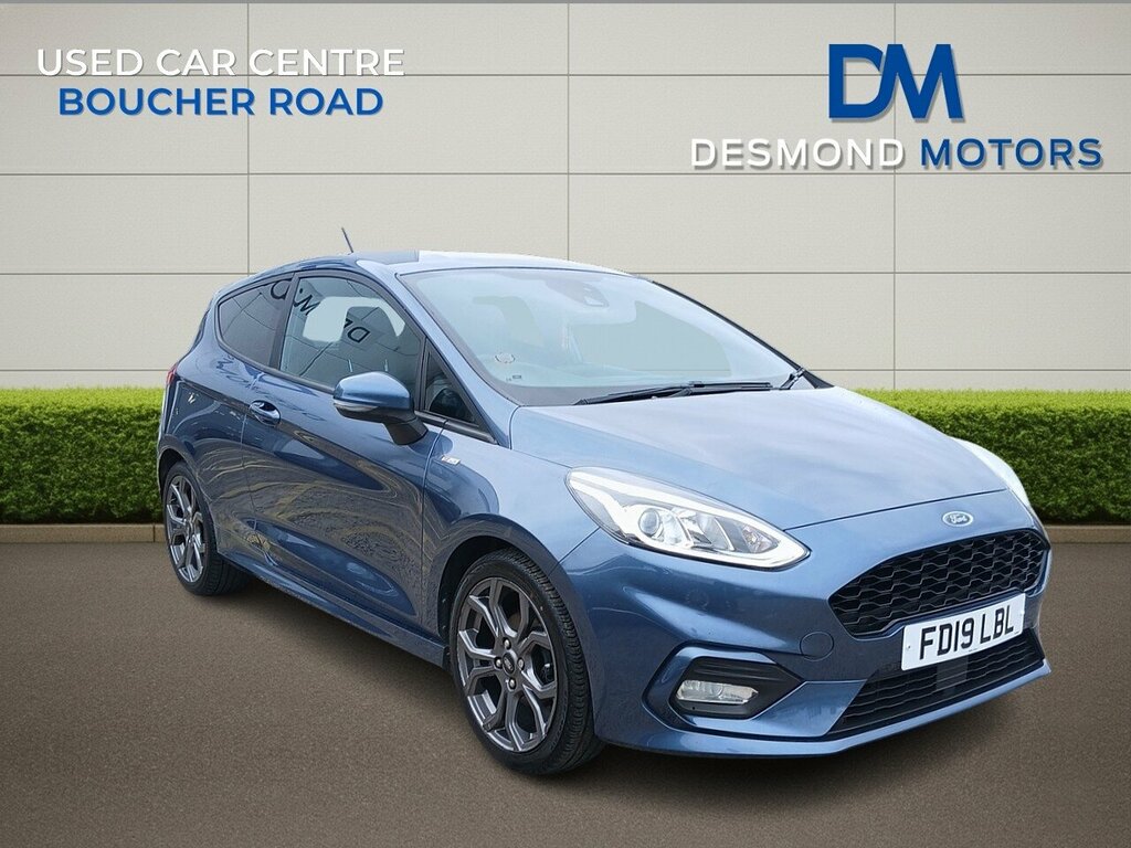 Ford Fiesta St-line Turbo Blue