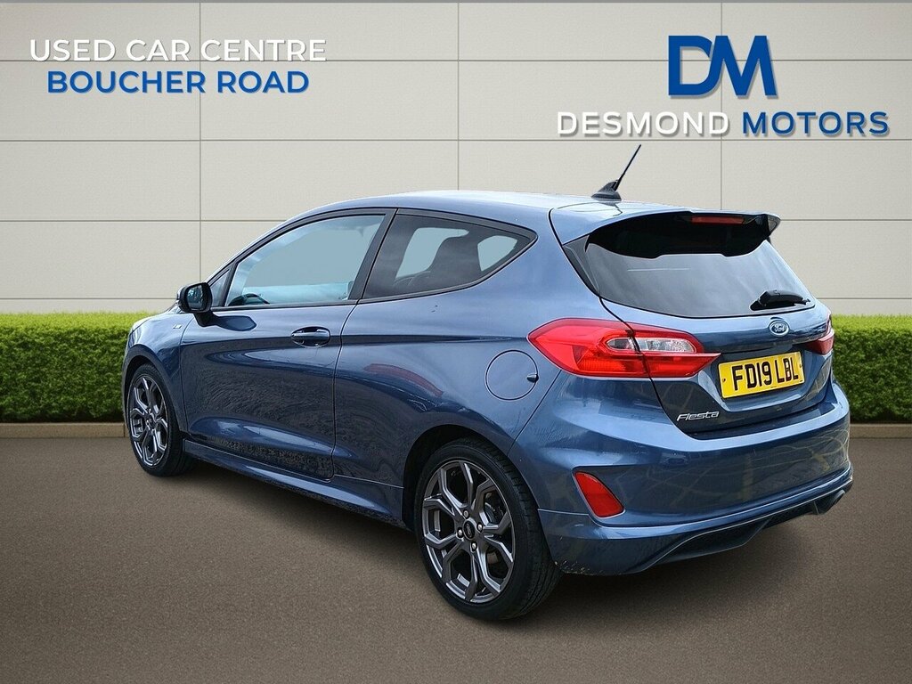 Ford Fiesta St-line Turbo FD19LBL Blue #2