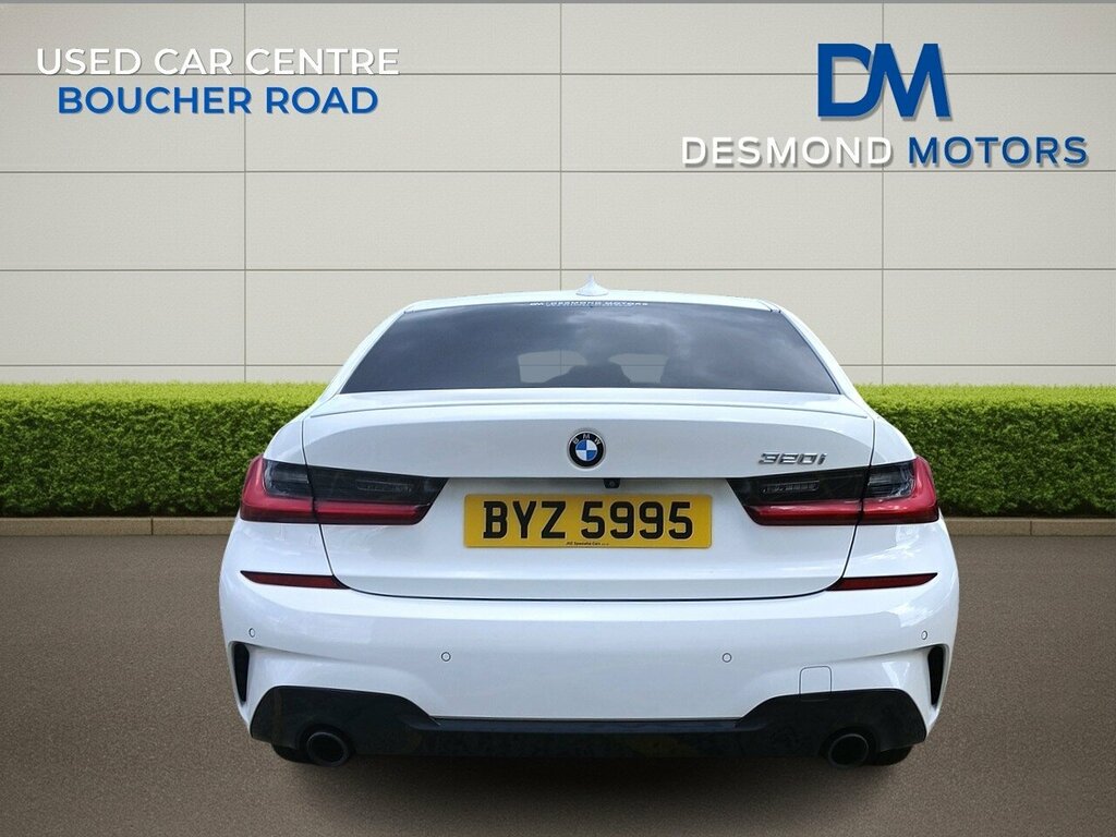 BMW 3 Series M Sport BYZ5995 White #6