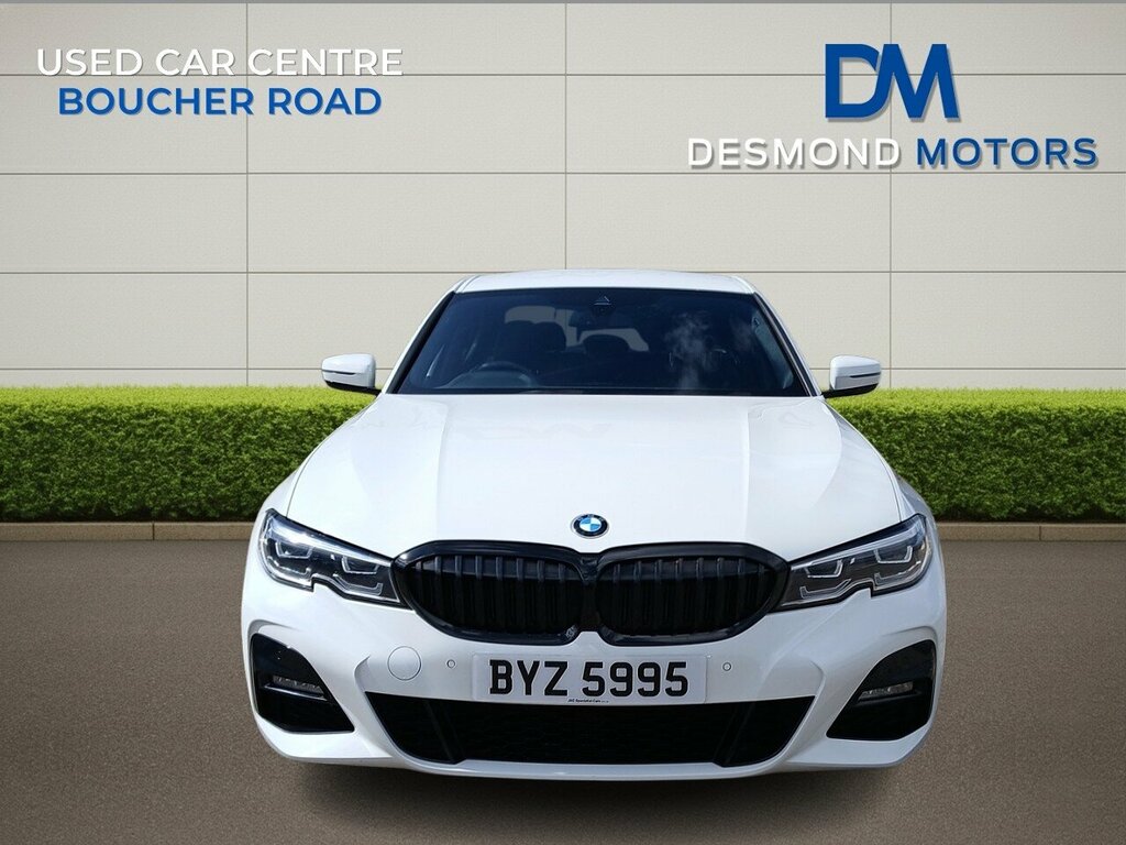 BMW 3 Series M Sport BYZ5995 White #4