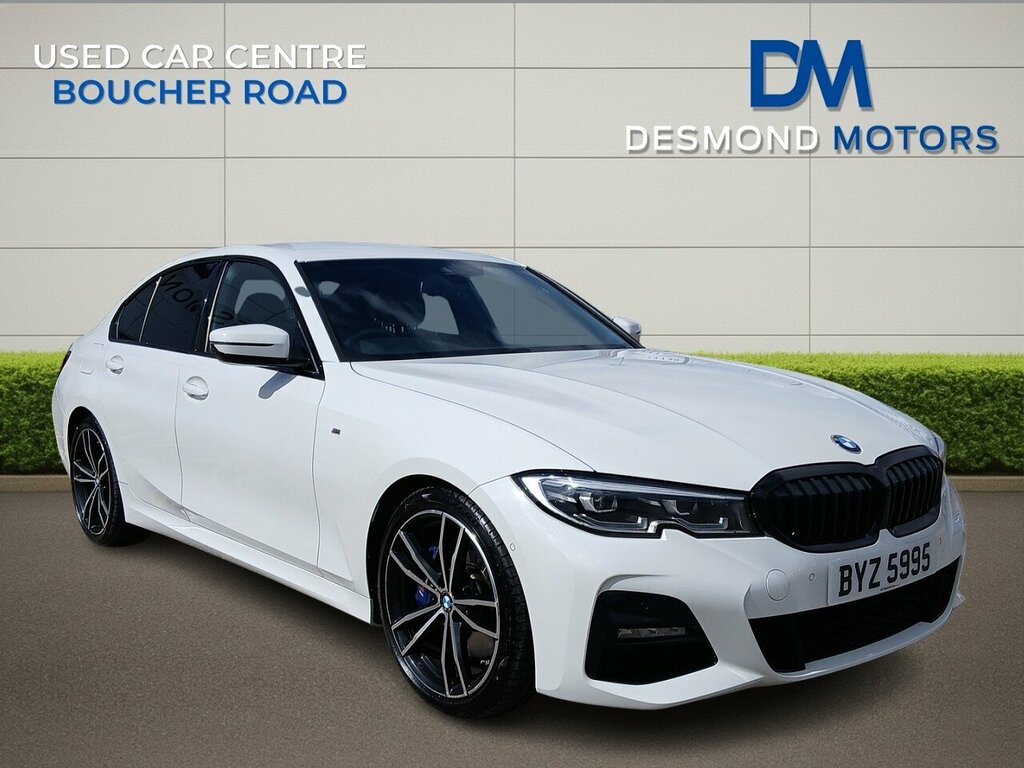 BMW 3 Series M Sport BYZ5995 White