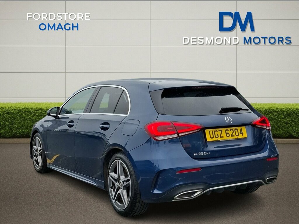 Mercedes-Benz A Class 180 Amg Line D UGZ6204 Blue #2