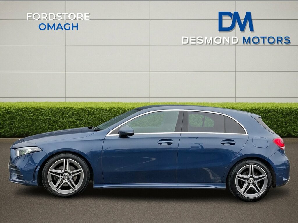 Mercedes-Benz A Class 180 Amg Line D UGZ6204 Blue #5