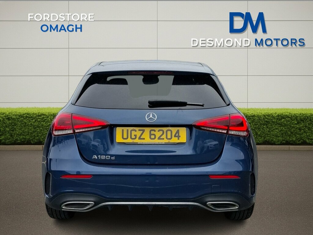 Mercedes-Benz A Class 180 Amg Line D UGZ6204 Blue #6