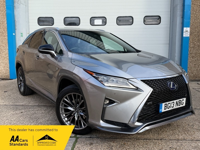 Lexus RX V6 F Sport Cvt Silver