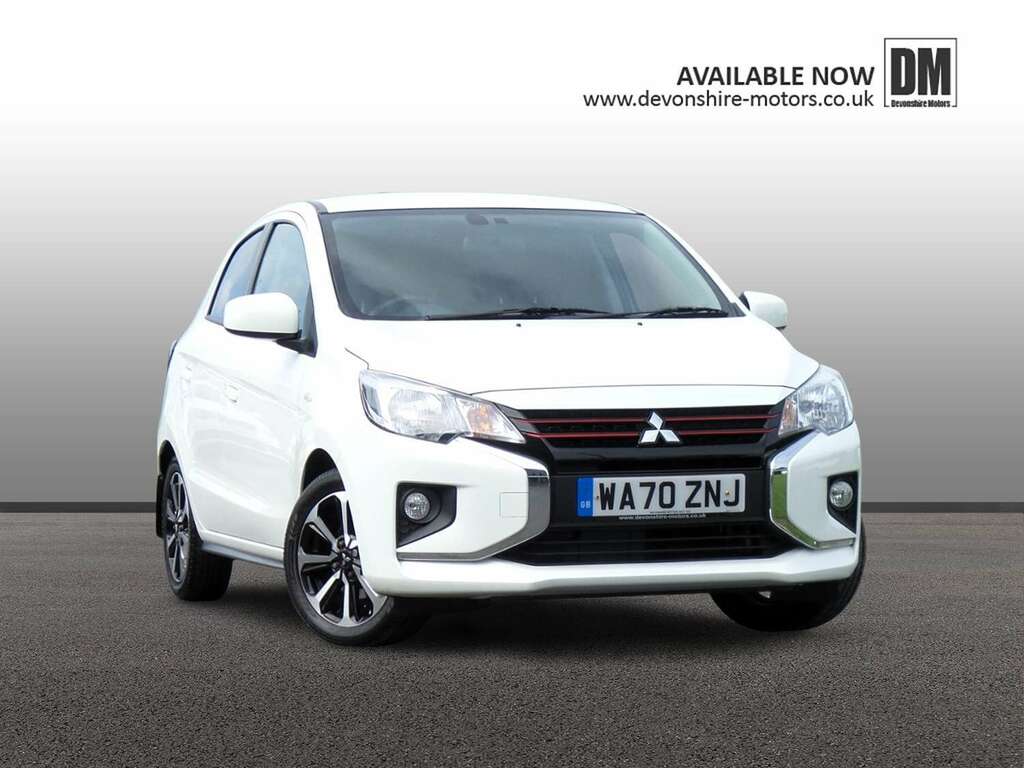 Mitsubishi Mirage Design White