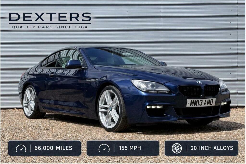 BMW 6 Series Gran Coupe Coupe 3.0 640D M Sport Euro 5 Ss 2013 Blue