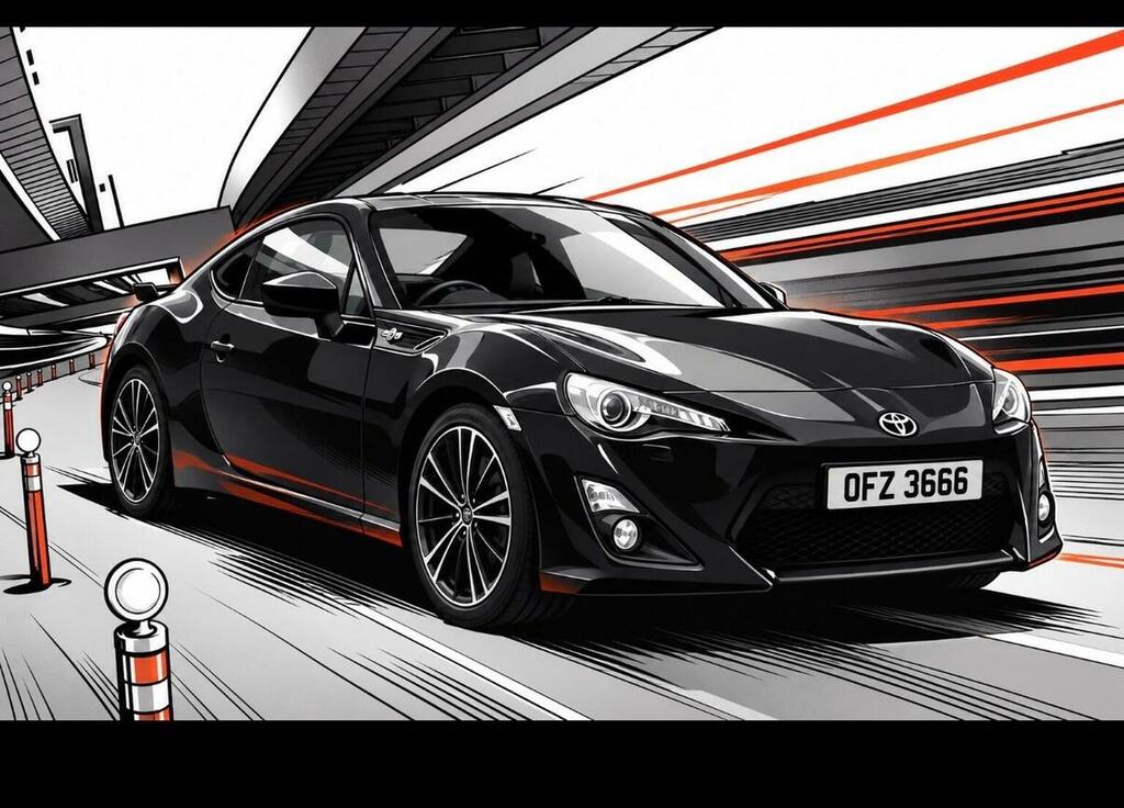 Toyota GT86 2L Null White #9