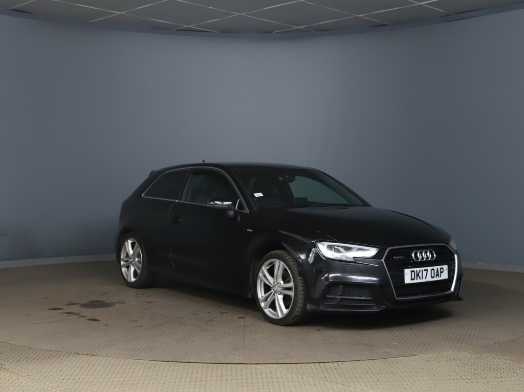 Audi A3 Hatchback 2.0 Tdi S Line 201717 DK17OAP Black #3