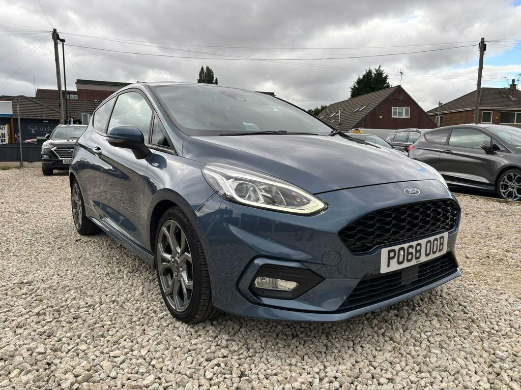 Ford Fiesta 1.0T Ecoboost St-line X Euro 6 Ss Blue
