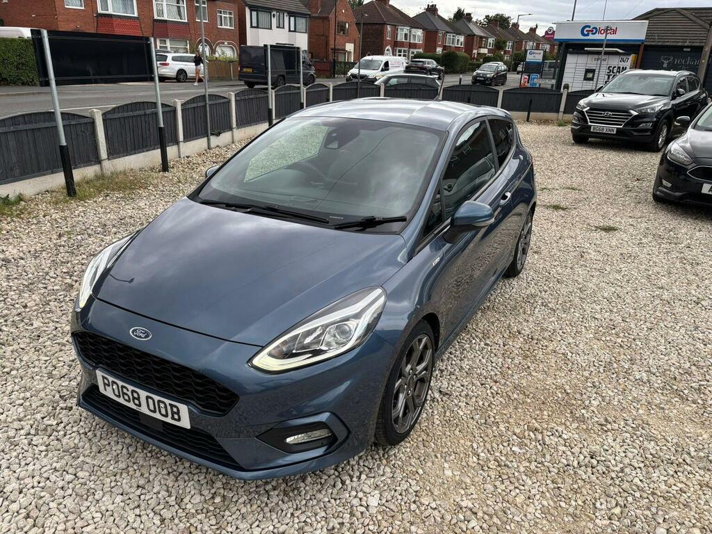 Ford Fiesta 1.0T Ecoboost St-line X Euro 6 Ss Blue #5