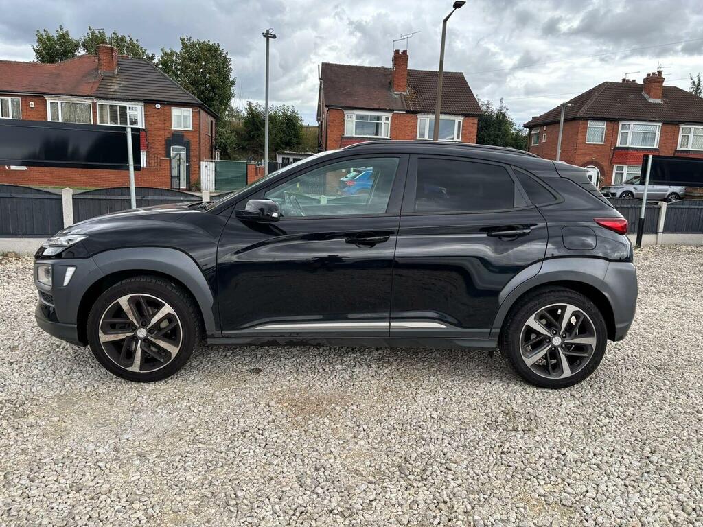 Hyundai Kona 1.0 T-gdi Blue Drive Premium Euro 6 Ss Black #4