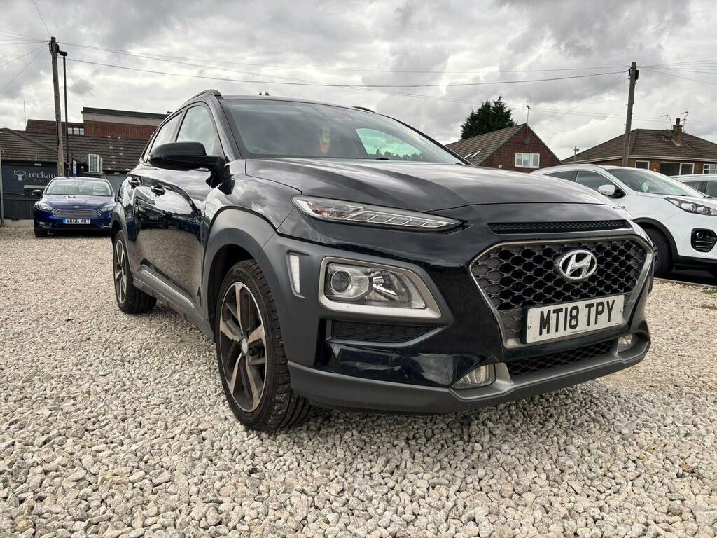 Hyundai Kona 1.0 T-gdi Blue Drive Premium Euro 6 Ss Black