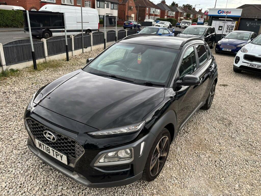 Hyundai Kona 1.0 T-gdi Blue Drive Premium Euro 6 Ss Black #5
