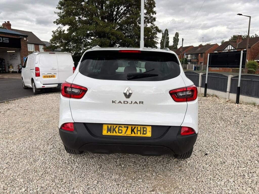 Renault Kadjar 1.2 Tce Dynamique Nav Euro 6 Ss White #4