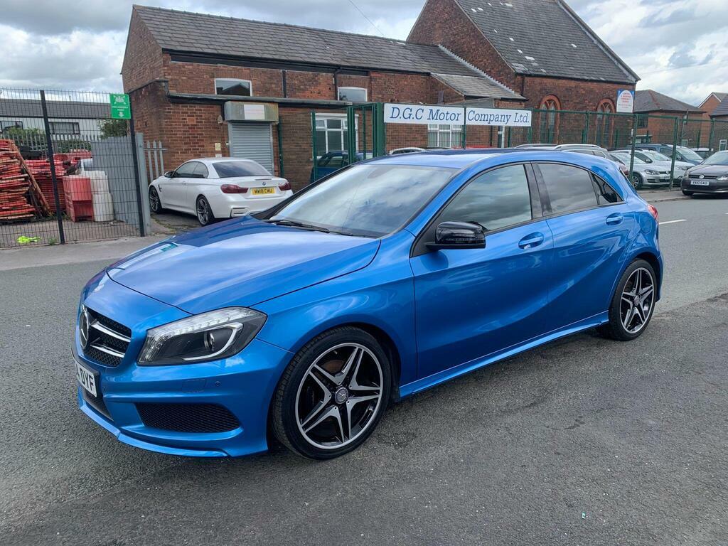 Mercedes-Benz A Class 1.6 A200 Amg Sport Euro 6 S S Blue #2