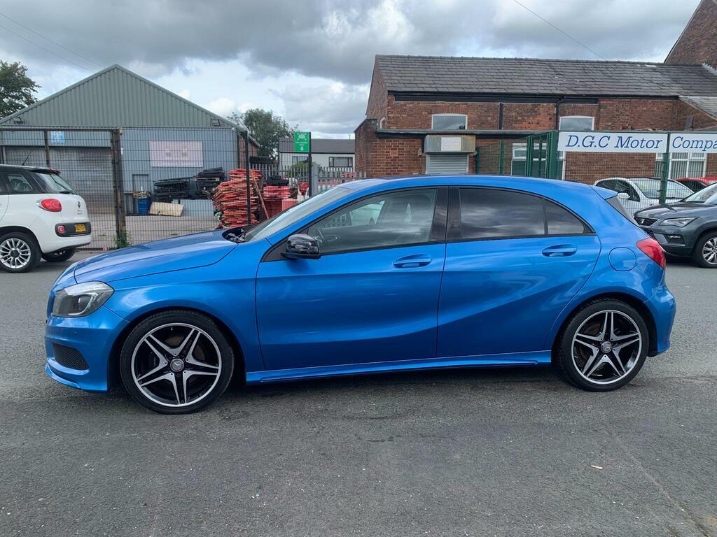 Mercedes-Benz A Class 1.6 A200 Amg Sport Euro 6 S S Blue #5