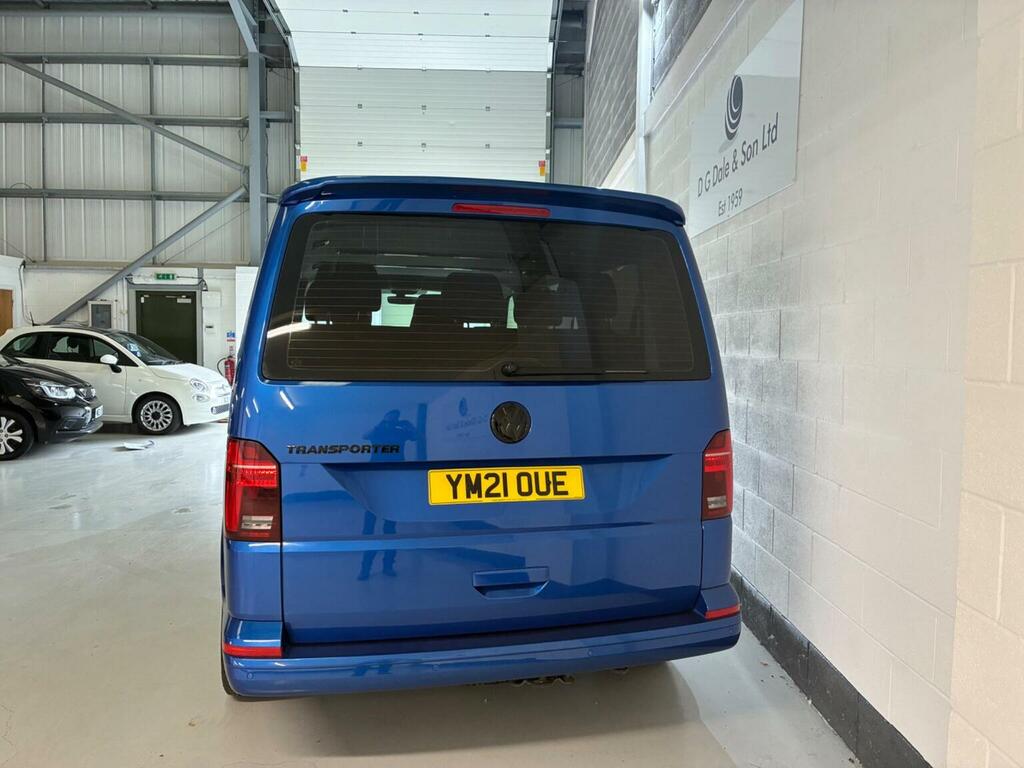 Volkswagen Transporter Shuttle Minibus 2.0 Tdi Se Dsg Swb Euro 6 Ss 2021 Blue #5