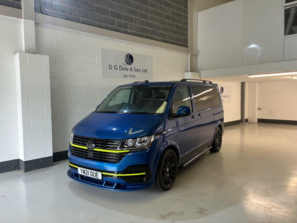 Volkswagen Transporter Shuttle Minibus 2.0 Tdi Se Dsg Swb Euro 6 Ss 2021 Blue
