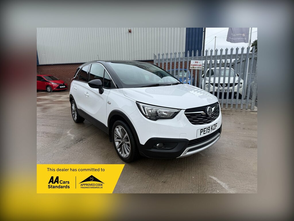 Vauxhall Crossland X 1.2 Turbo Gpf Elite Nav Suv Euro White