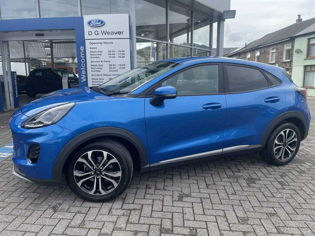 Ford Puma Titanium Mhev Blue
