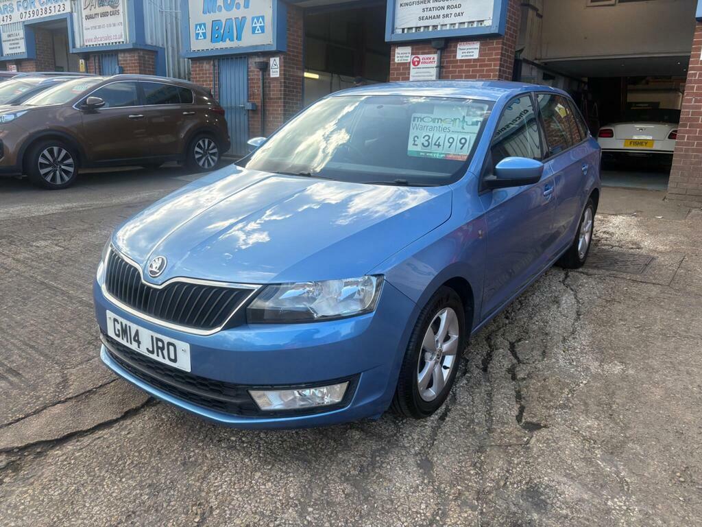 Skoda Rapid Spaceback 1.2 Tsi Se Euro 5 Blue #3