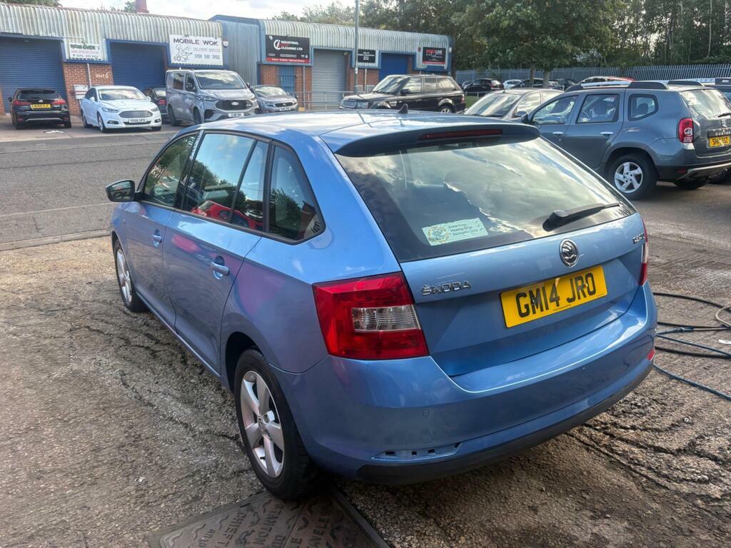Skoda Rapid Spaceback 1.2 Tsi Se Euro 5 Blue #5
