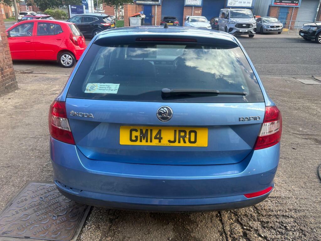 Skoda Rapid Spaceback 1.2 Tsi Se Euro 5 Blue #6