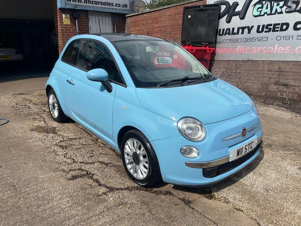 Fiat 500 1.2 Lounge Euro 6 S S Blue