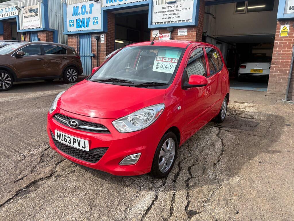 Hyundai I10 1.2 Active Euro 5 NU63PVJ Red #2