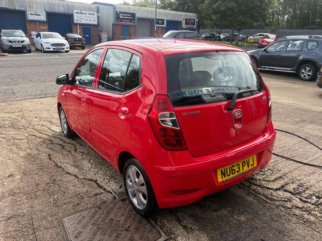 Hyundai I10 1.2 Active Euro 5 NU63PVJ Red #4