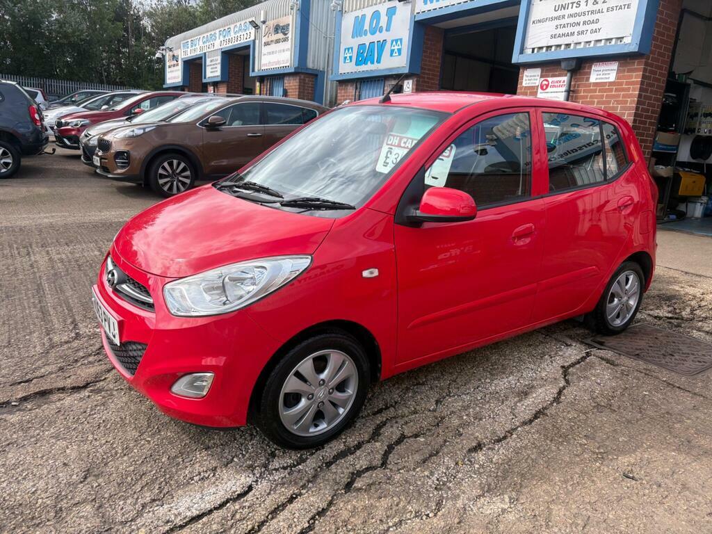 Hyundai I10 1.2 Active Euro 5 NU63PVJ Red #3