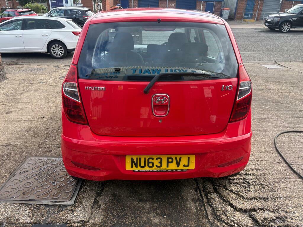Hyundai I10 1.2 Active Euro 5 NU63PVJ Red #5