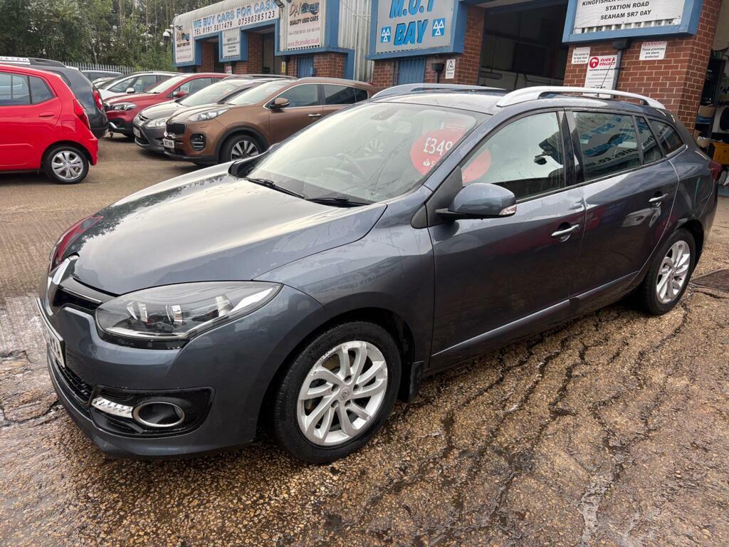 Renault Megane 1.5 Dci Dynamique Nav Sport Tourer Euro 6 S S Grey #4