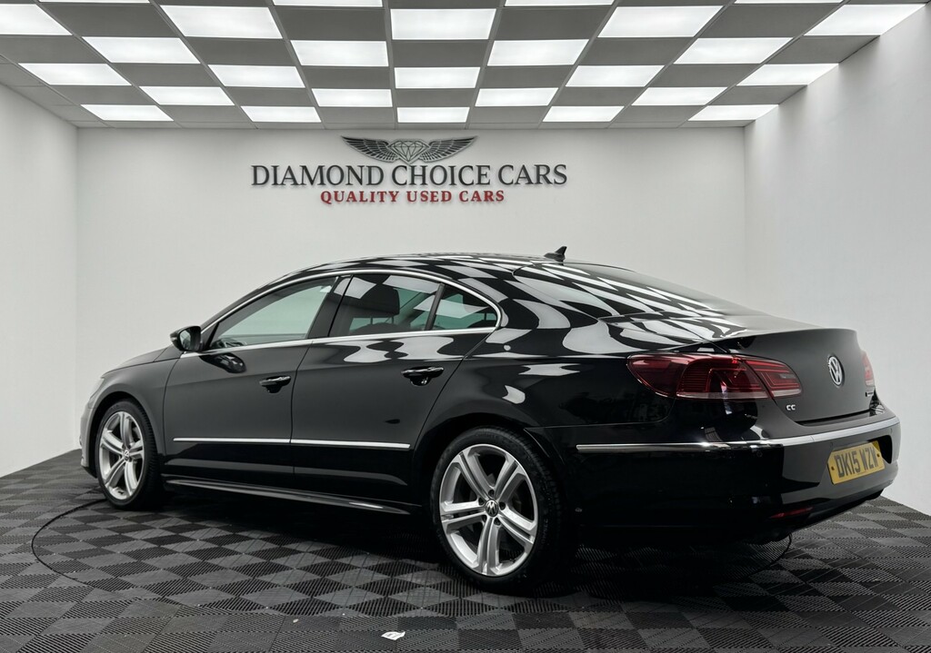 Volkswagen CC 2.0 Tdi Bluemotion Tech R-line Black #4