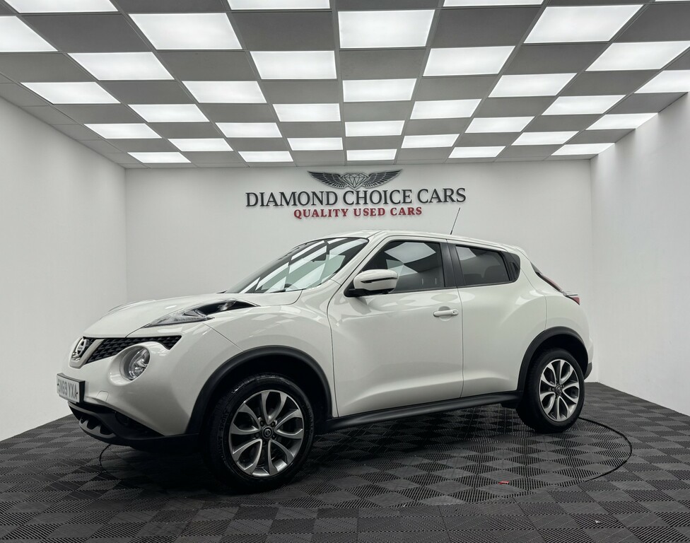 Nissan Juke 1.6 Tekna White #3