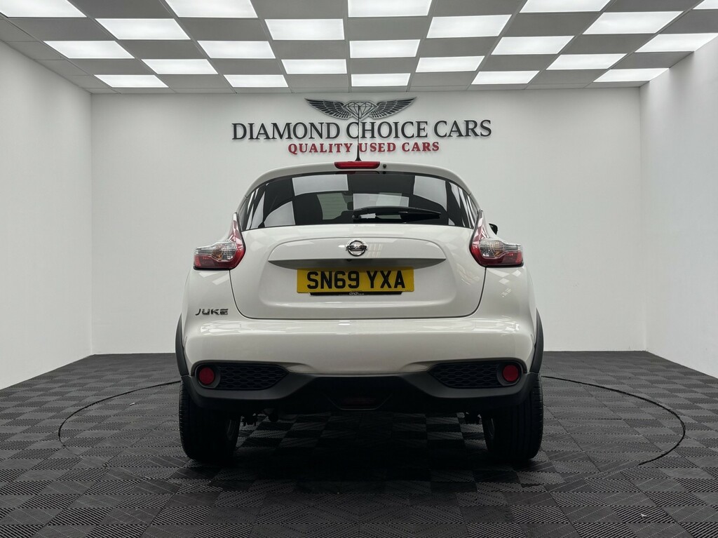 Nissan Juke 1.6 Tekna White #5