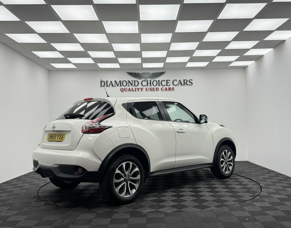 Nissan Juke 1.6 Tekna White #6